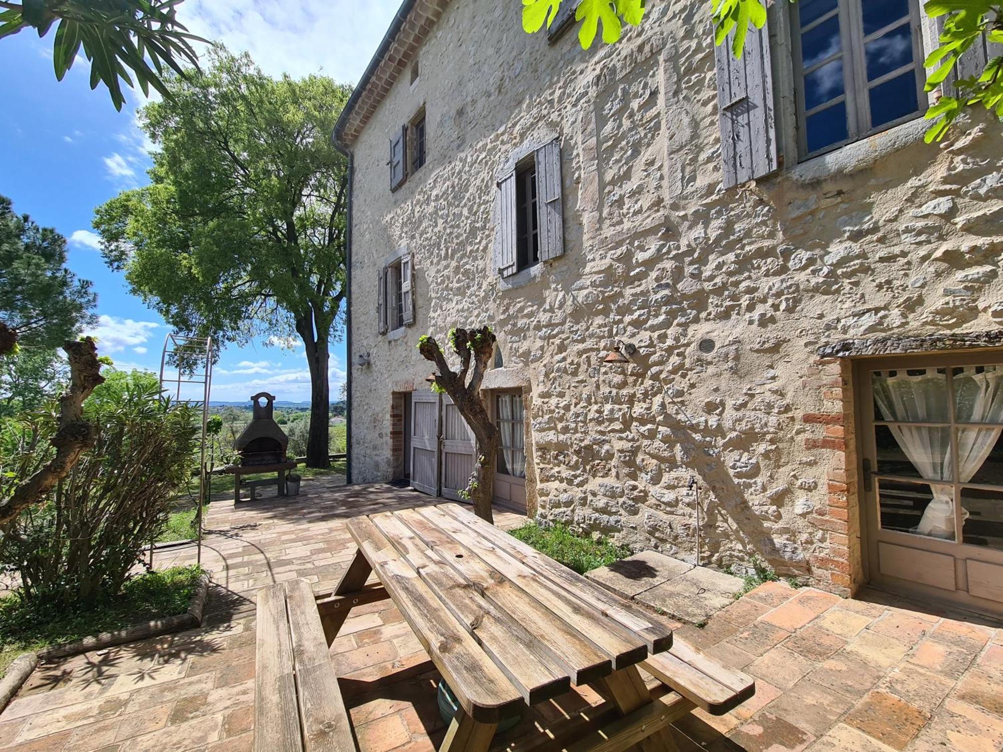 La Bastide De Peyremale, Gites En Cevennes, Piscine, Tennis Bagard Esterno foto